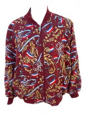 Bovattini Sportswear Baroque Bomber Jacket